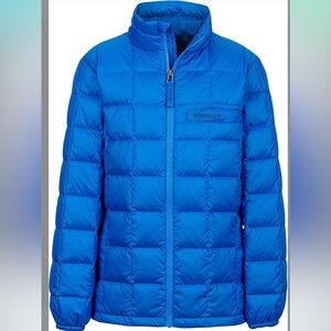 Marmot Ajax boys puffer jacket blue xlg